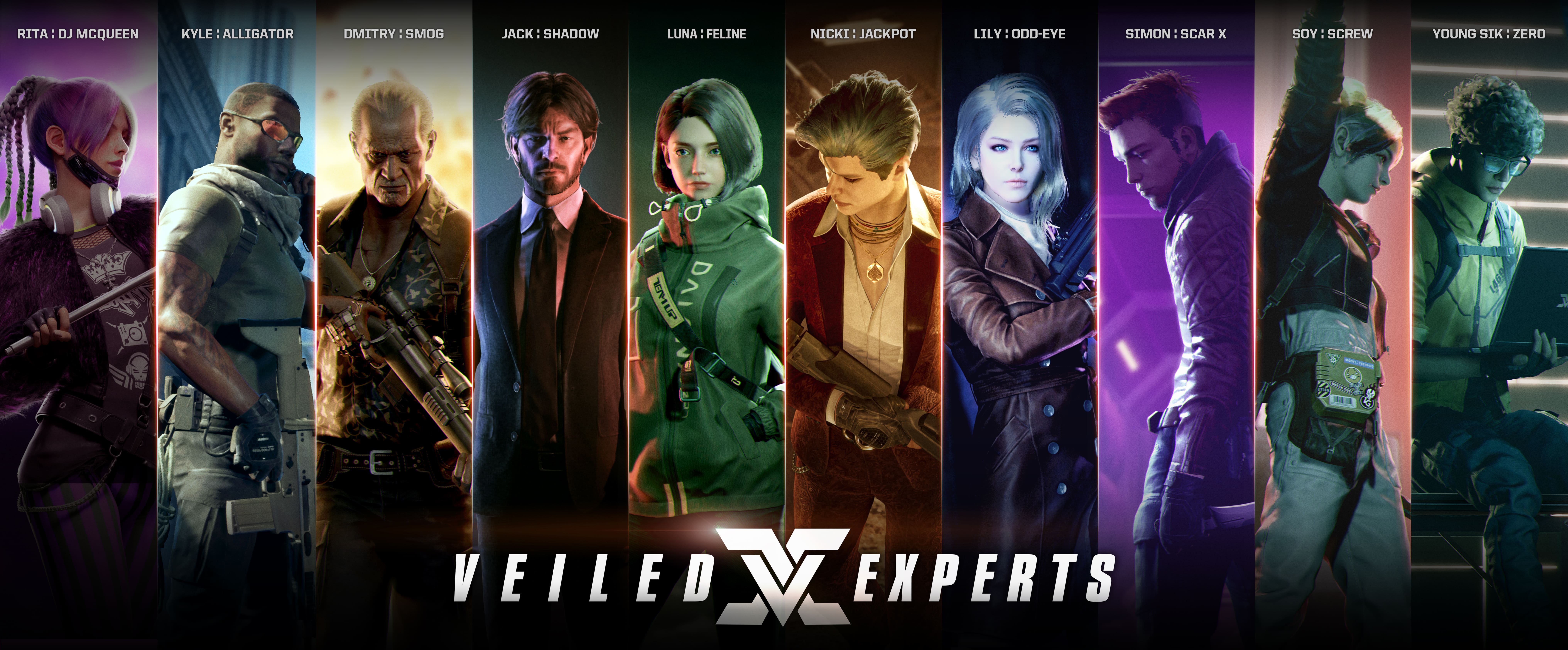 竞技射击游戏《幕后高手 Veiled Experts》5月19日推出抢先体验版