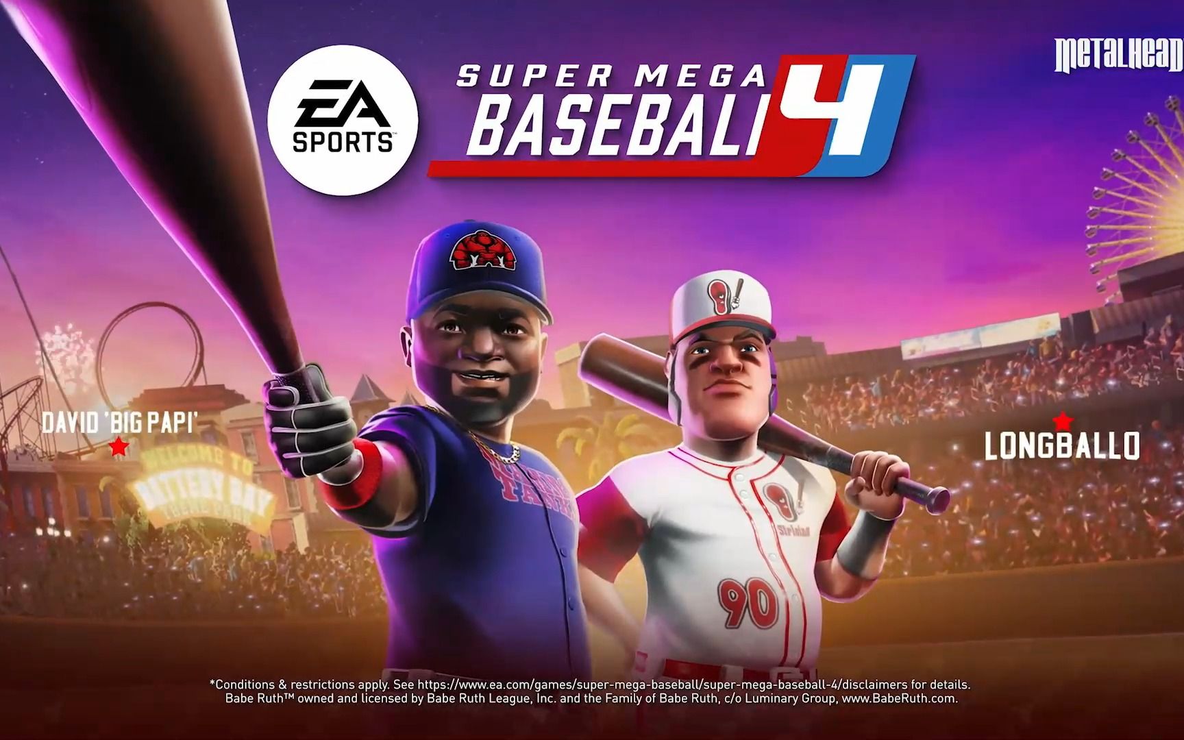 《超级棒球4》增加了新的角色，动画，体育场和修改用户界面预告片
