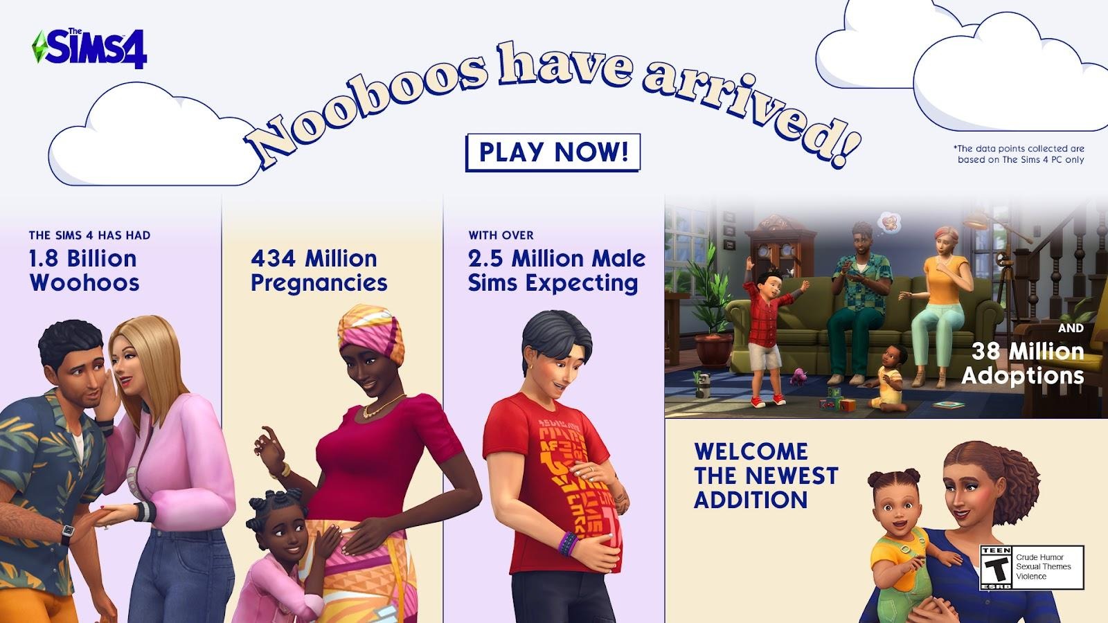 《模拟人生4》全新人生阶段「婴儿」更新加入
